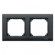 Рамка 2-ая M-Plan Merten Антрацит