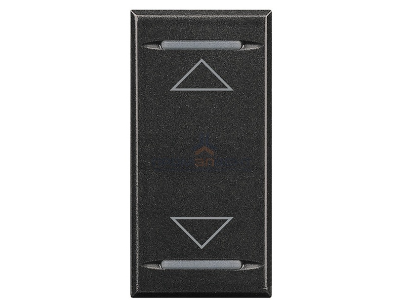 Axolute Клавиши с символами для системы автоматизации для 2 функций - 1 модуль, ВВЕРХ-ВНИЗ, цвет ант