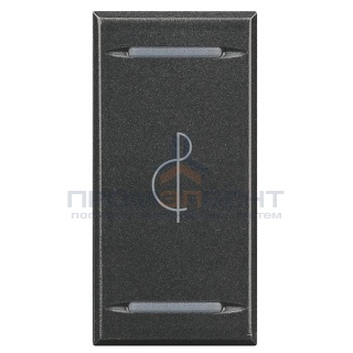 Axolute Клавиши с символами для системы автоматизации для 1 функции - 1 модуль, Скрипичный Ключ, цве