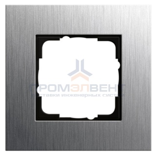 Рамка 1-ая Gira Esprit Сталь