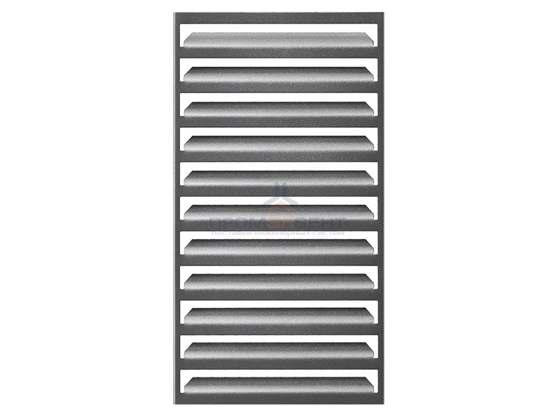 Ламелевая решетка Gira Антрацит для энергетических стоек с подсветкой