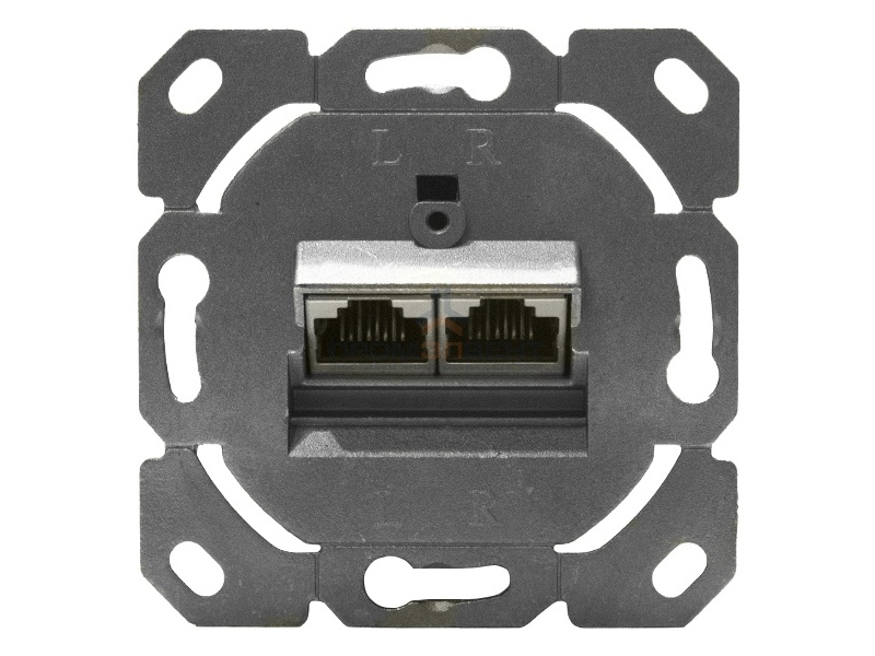 Компьютерная розетка Donel RJ45 6 кат. 2-я UAE-Cat.6/ClassE-8 Up 0 mK