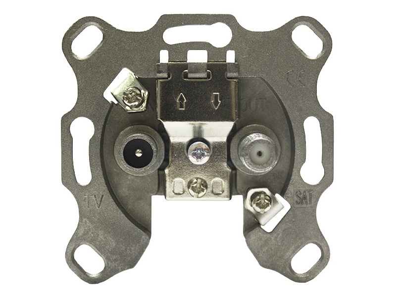 Donel Розетка TV-SAT проходная 2 выхода