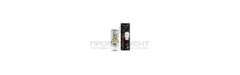 Лампа Gauss LED G4 AC85-265V 3W 2700K 1/20/200