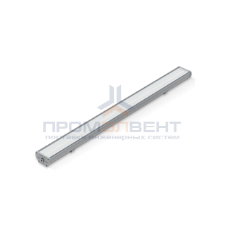 Светодиодный светильник "ВАРТОН" Айрон пром для агрессивных сред 1215*105*61 мм класс защиты IP67 с поликарбонатным рассеивателем микропризма 54 ВТ 6500К