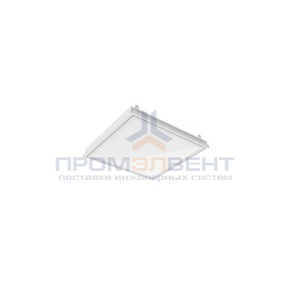 Светодиодный светильник "ВАРТОН" для потолка Cesal 600*600*62 36 ВТ 4000К IP40 с функцией аварийного освещения