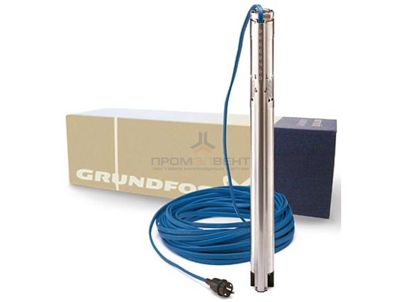 Насос скважинный Grundfos SQ 3-80, с кабелем 50м