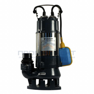 Насос фекальный UNIPUMP FEKAPUMP V450 F - 0,45 кВт (однофазный, Hmax 8,5м, Qmax 200л/мин,кабель 6м)