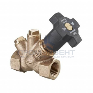 Клапан балансировочный Oventrop Aquastrom KFR - 3/4" (ВР/ВР, PN16, Tmax 120°C)