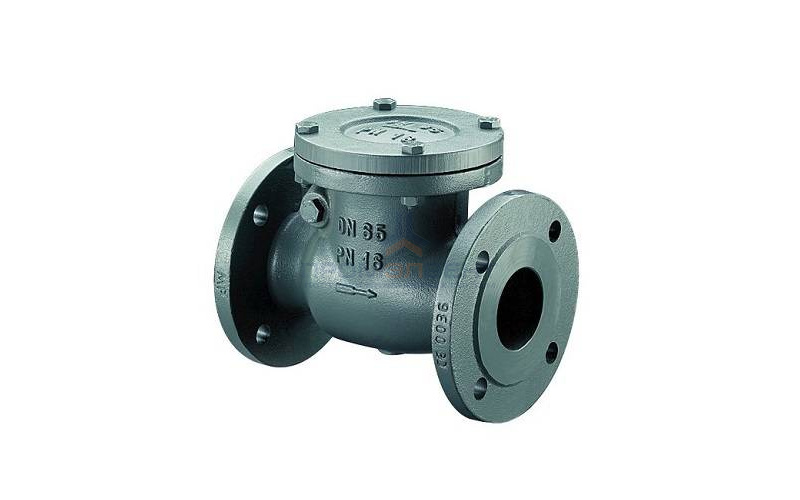 Клапан обратный Oventrop - Ду200 (ф/ф, PN16, Tmax 120°C, чугун)