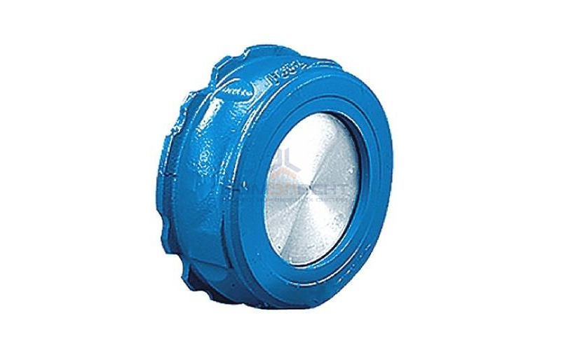 Клапан обратный межфланцевый Danfoss NVD 802 - Ду65 (ф/ф, PN16, Tmax 100°C, чугун)