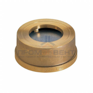 Клапан обратный межфланцевый Zetkama V275-Н - Ду25 (ф/ф, PN16, Tmax 200°C, латунь)