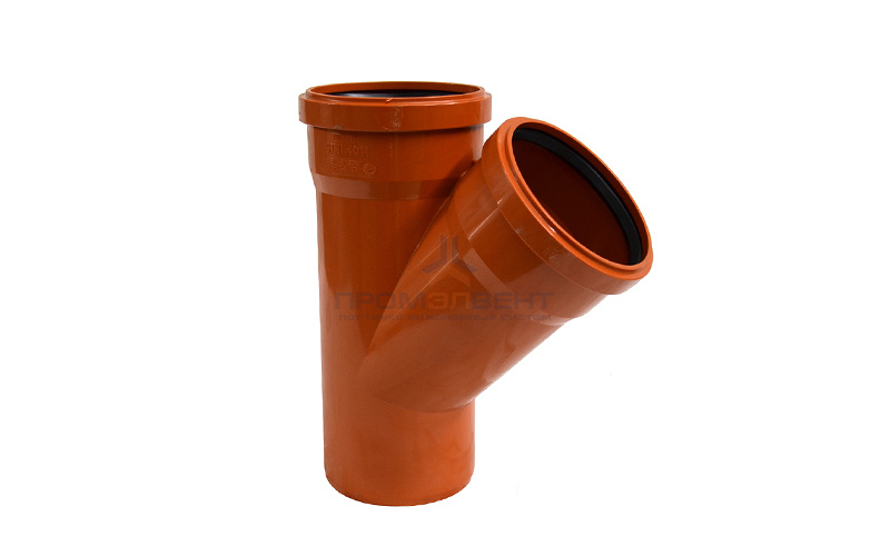 Тройник SINIKON НПВХ 315/250x45