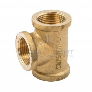 Тройник с внутренней резьбой ELSEN METALIT EBF07 - 1"1/4 (латунь без покрытия)