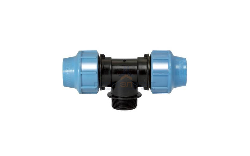 Тройник с переходом на наружную резьбу UNIDELTA 1010 - 25 x 1/2