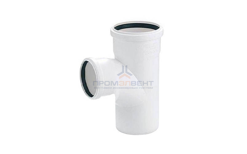 Тройник с уменьшенным отводом на 87° REHAU RAUPIANO PLUS - 125 x 110 (для внутренней канализации)