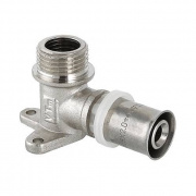 Водорозетка с наружной резьбой VALTEC VTm.255 - 16 x 1/2" (прессовая, для металлопластиковых труб)