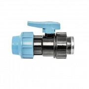 Кран шаровой с переходом на внутреннюю резьбу UNIDELTA 1071 - 32 x 1" (винтовой, для труб ПНД)