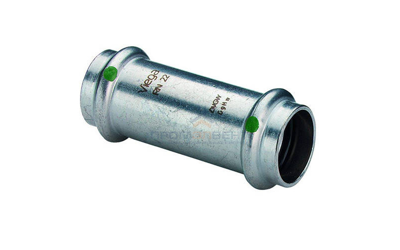 Муфта надвижная Viega Sanpress Inox 2315.5 - 22 (нержавеющая сталь)