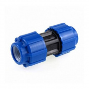 Муфта Политэк - 25 (винтовая, для труб ПНД)