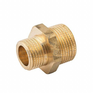 Ниппель редукционный ELSEN METALIT EBF29 - 1/2" x 3/4" (резьбовой, бронза без покрытия)
