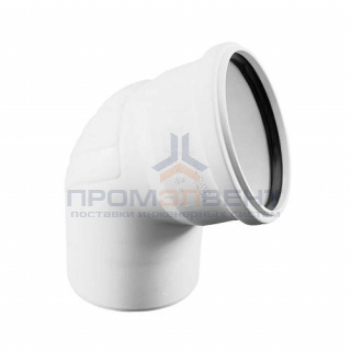 Отвод 67° REHAU RAUPIANO PLUS - 125 (для системы внутренней канализации)