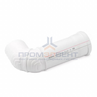 Отвод 87° с удлинением для манжеты REHAU RAUPIANO PLUS - 90 (для системы внутренней канализации)