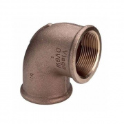 Отвод 90° Viega 3090 - 1"1/4 (ВР/ВР, резьбовой, бронза без покрытия)