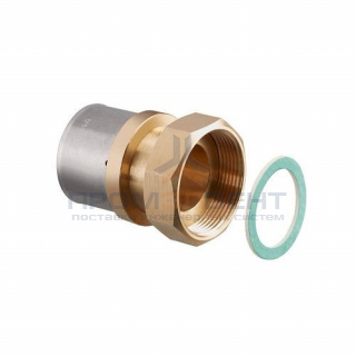 Переход на накидную гайку Oventrop Cofit P - 20x2.5 x 1/2" (прессовой, бронза)