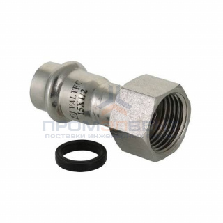 Переход на накидную гайку VALTEC VTi.908 - 54 x 2" (прессовой, для труб из нержавеющей стали)