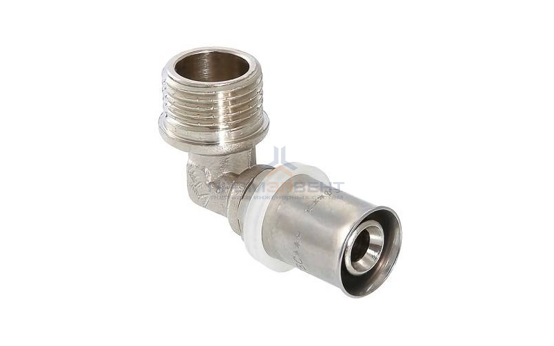 Переход на наружную резьбу угловой VALTEC VTm.253 - 26 x 3/4