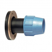 Переход на фланцевое соединение UNIDELTA 1011 - 90 x 3" (винтовой, для труб ПНД)