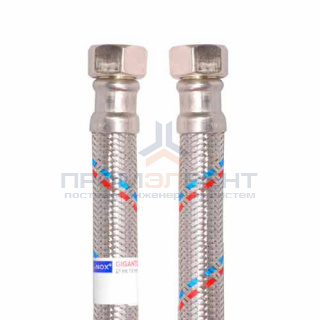 Подводка для воды гибкая Industrias Mateu GIGANTE (Гайка/Гайка) - 3/4" (длина 600 мм)
