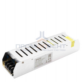 03-49 Блок питания (слим-металл) 12В, 100 Вт, IP20, 8,3 А, 185*40*32 мм