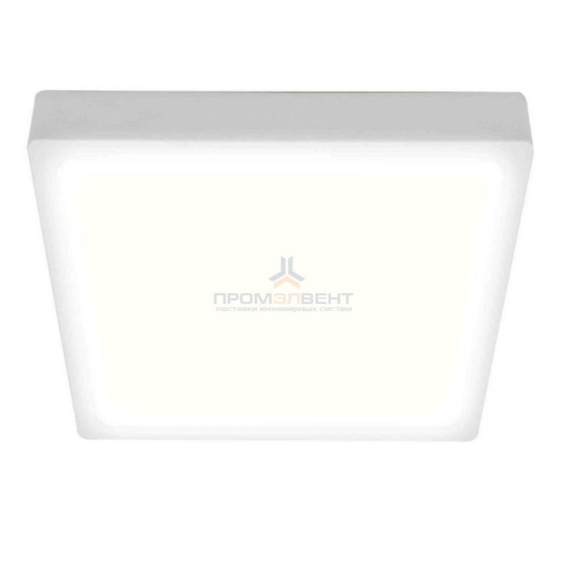 06-31 Светодиодная панель встраиваемая квадр. 220В, 20Вт, CRI:80Ra, 1600Лм, 170*155 мм,  алюминиевый корпус, встроенный изолированный драйвер, 2700К