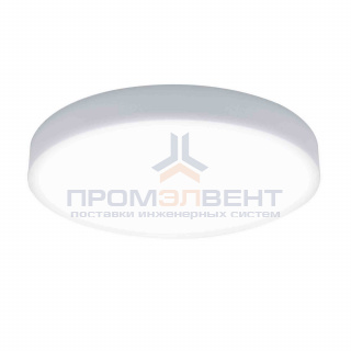 06-65 Светодиодная панель накладная круглая 220В, 24Вт, CRI:80Ra, 1920Лм, Ф 220 мм,  алюминиевый корпус, изолированный драйвер, 6500K