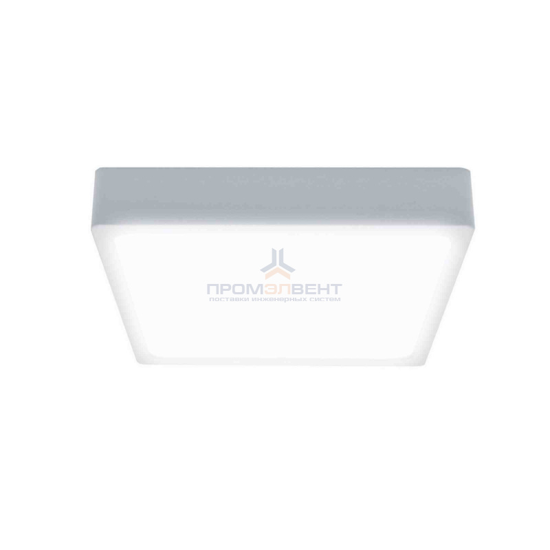 06-67 Светодиодная панель накладная квадр. 220В, 15Вт, CRI:80Ra, 1200Лм, 145*145 мм,  алюминиевый корпус, встроенный изолированный драйвер, 6500K