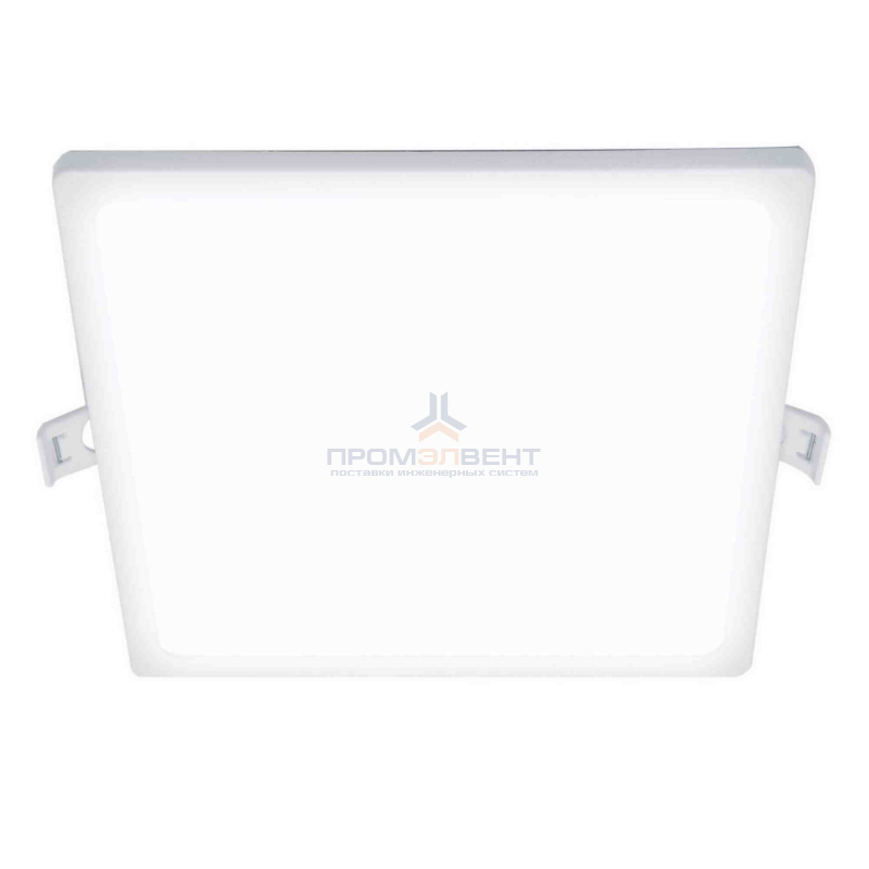 06-68 Накладная Светодиодная панель, 170*170 мм, 20Вт, 1600Лм, CRI:80Ra, ал.корпус, встроенный изолированный драйвер, ХБ