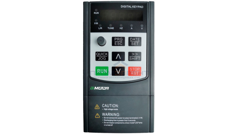 Частотный преобразователь BIMOTOR BIM-500M-0,75G-S2 0,75 кВт 220В 1ф. BIM500M075GS2