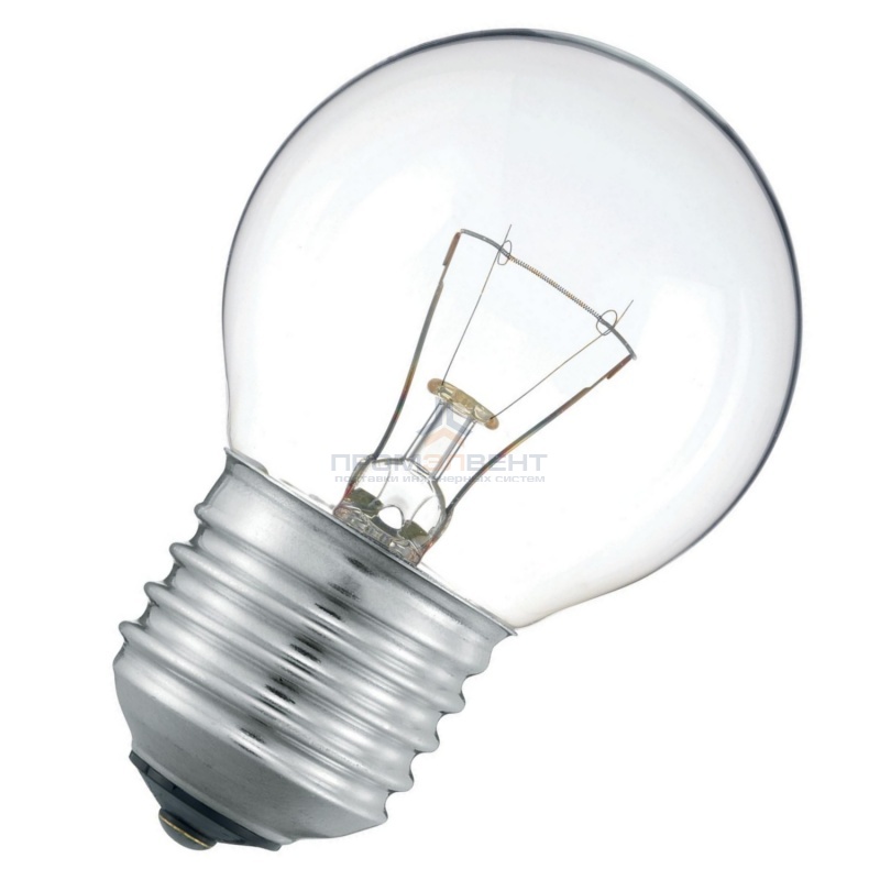 Лампа накаливания шарик Osram CLASSIC P CL 60W E27 прозрачная