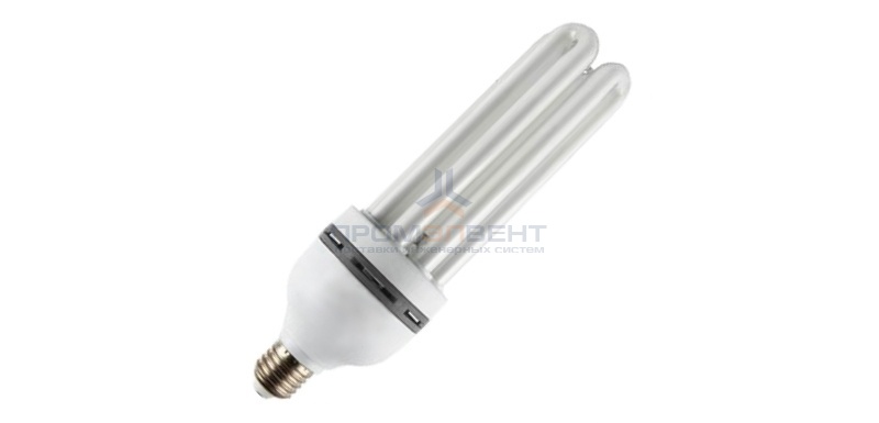 Лампа энергосберегающая ESL 4U12 45W 6400K E27 2200lm d58x185mm холодная