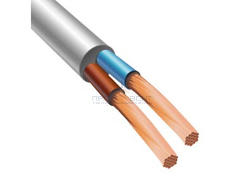 Провод соединительный ПВС 2х2,5 ГОСТ 7399 (Электрокабель НН)