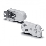 Патрон 47606 VS G13 со стартеродержателем торцевой подпружиненный на защёлках для ламп T8