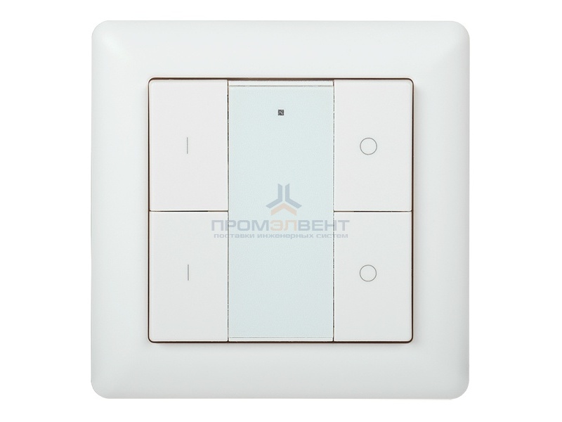 Панель управления DALI (2 адреса) 4 кнопки пластик белый IEK