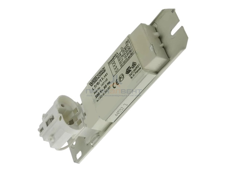 Дроссель Vossloh Schwabe L7/9/11.141 с патроном G23 для ламп КЛЛ L7/9/11W