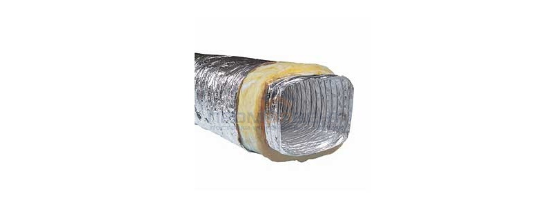 ТЕПЛОИЗОЛИРОВАННЫЕ ПРЯМОУГОЛЬНЫЕ АЛЮМИНИЕВЫЕ ВОЗДУХОВОДЫ ISOAFS-ALU RECTANGULAR