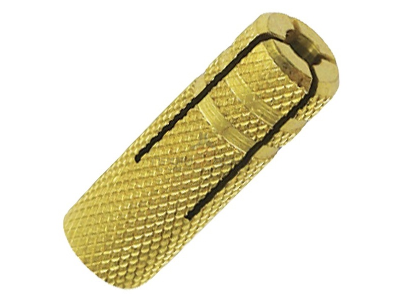 Латунный разрезной анкер М8 забивной DKC