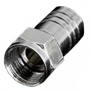 F-разъем обжимной для кабелей типа SAT 50, SAT 703, DG 113, KF 113