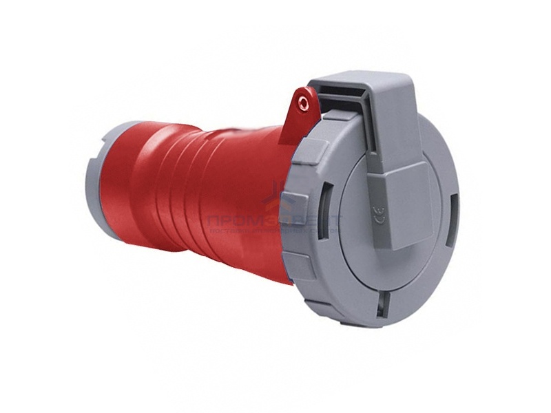 Розетка кабельная ABB 432 C6W IP67 32A 3P+N+E