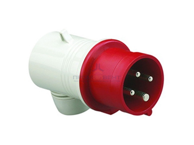 Вилка кабельная угловая DKC Quadro IP44 32А 3P+E 400В